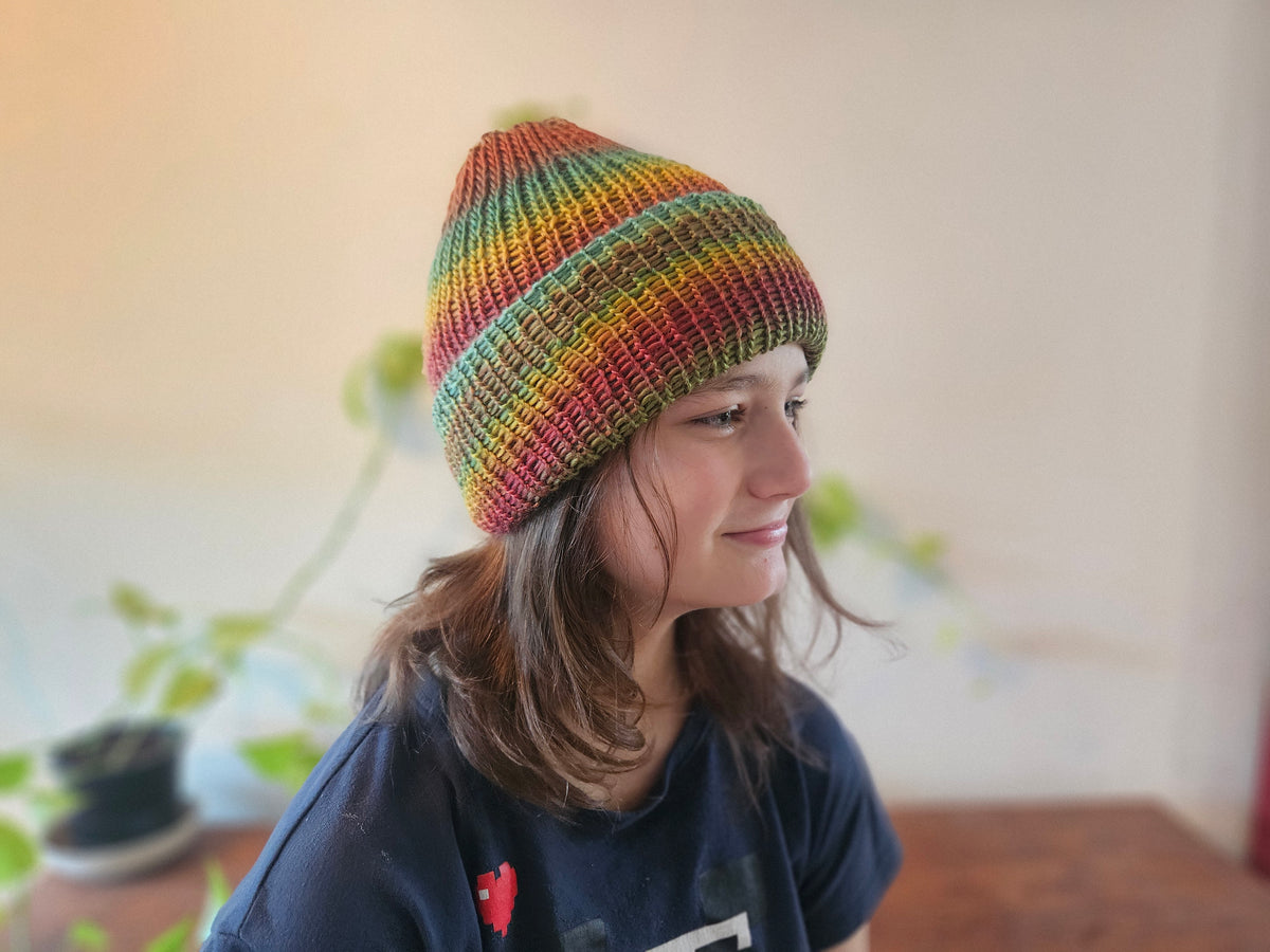 Ombre Knitted Beanie