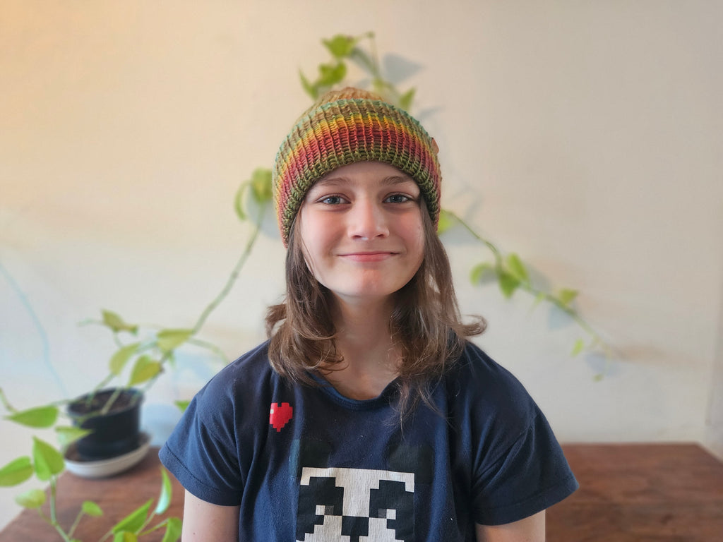 Ombre Knitted Beanie