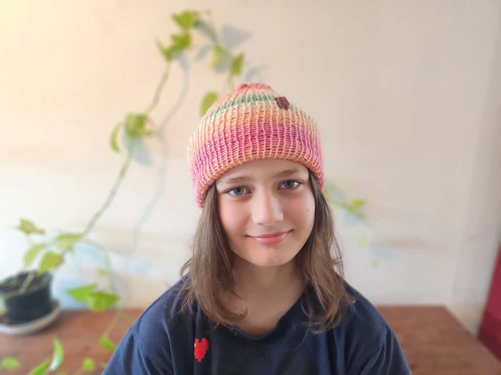 Ombre Knitted Beanie