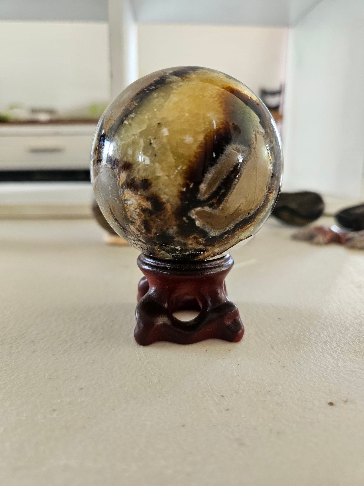 Large Septarian Sphere