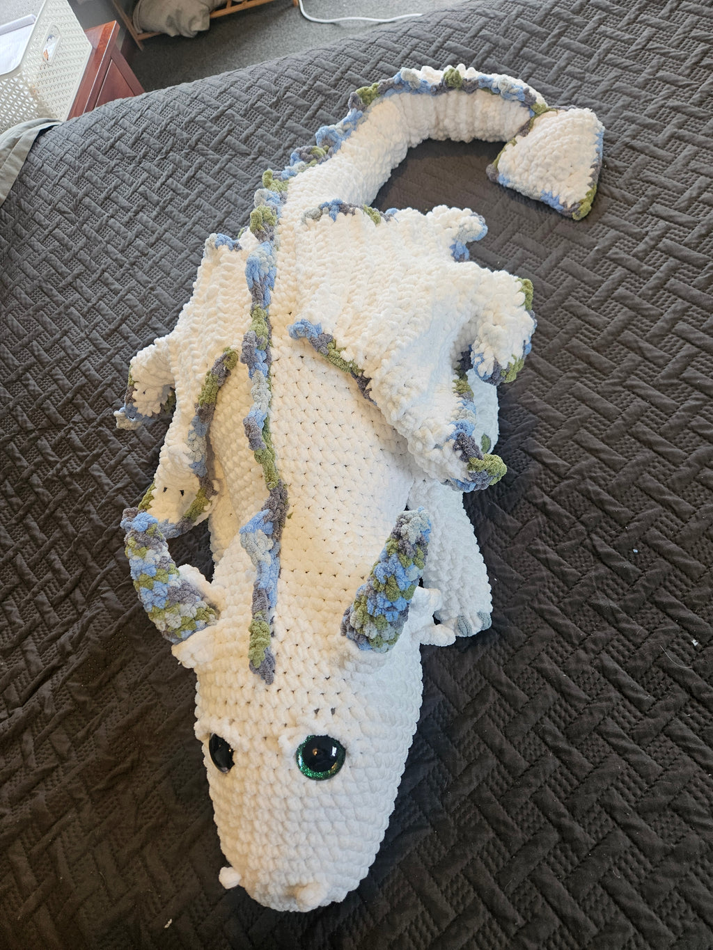Giant Crochet Dragon – 153cm