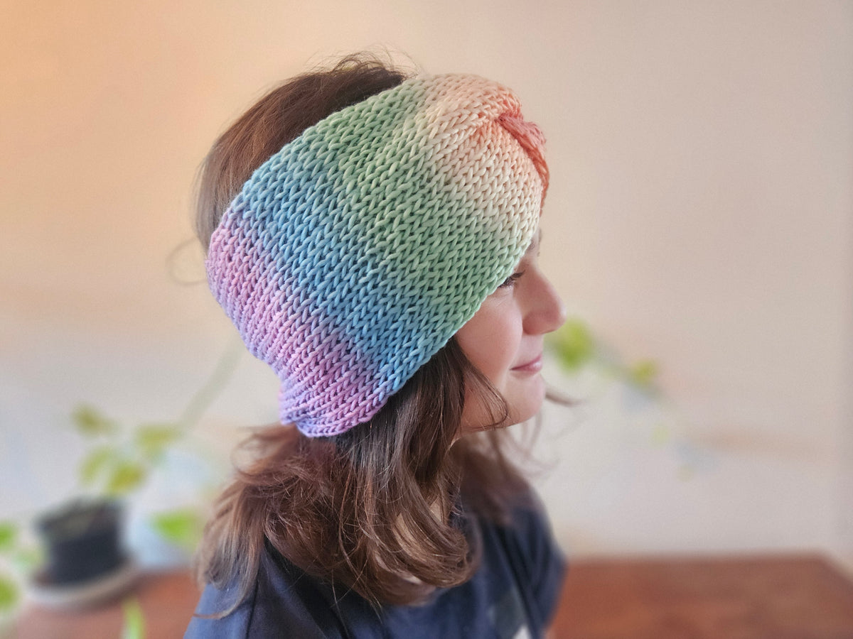 Ombre Knitted Headband