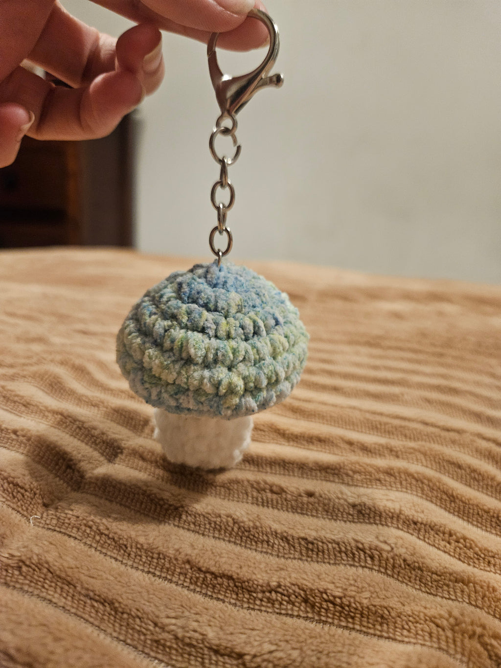 Pop Mushroom Keychain