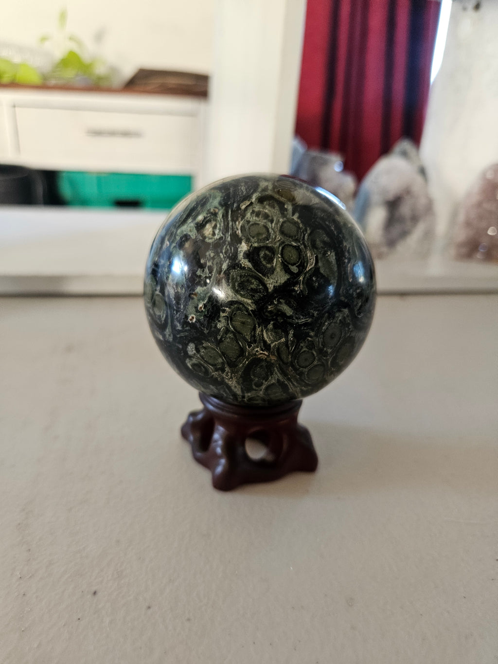 Kambaba Jasper Sphere