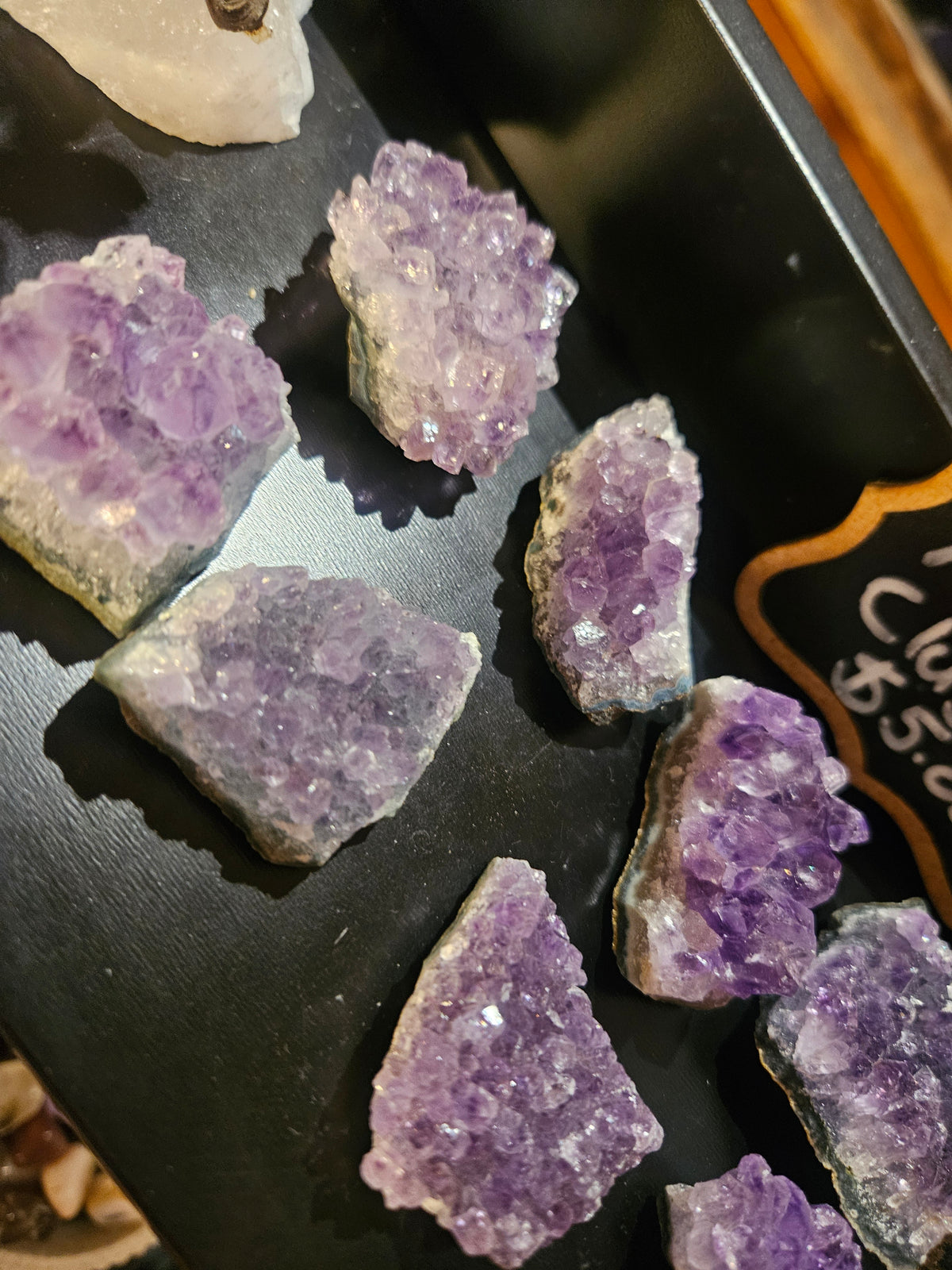 Little Amethyst Clusters