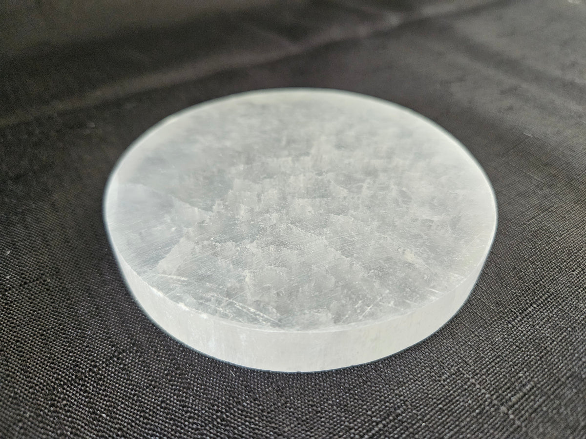 Selenite Coaster