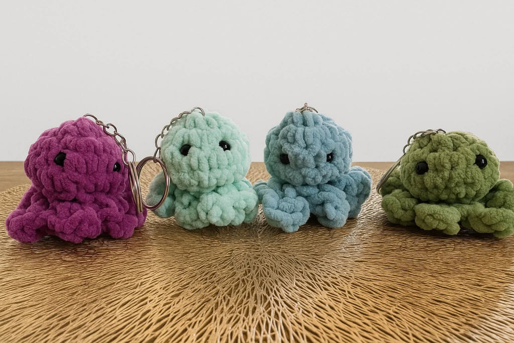 Octopus Keychain