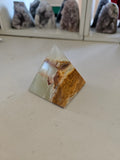Small Banded Calcite Pyramid