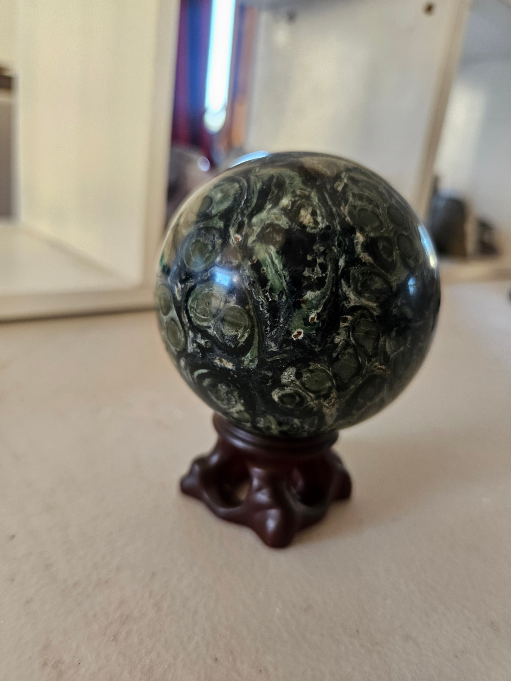 Kambaba Jasper Sphere