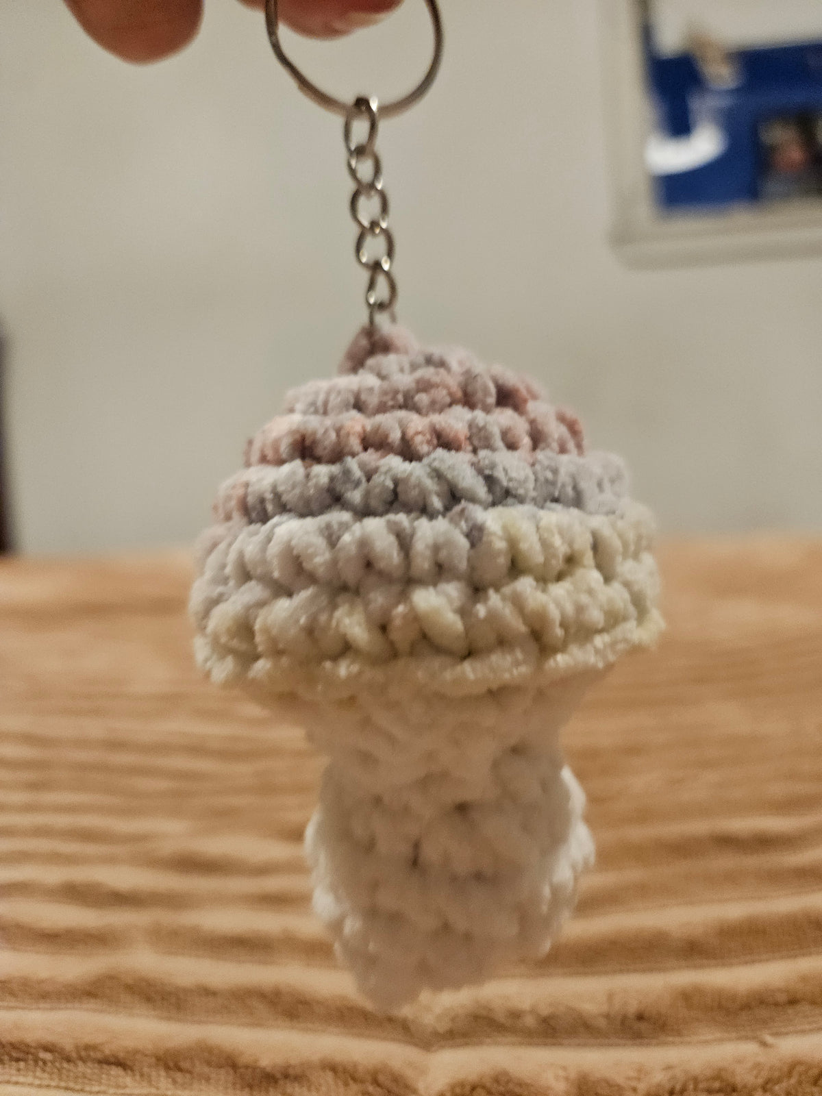 Pop Mushroom Keychain