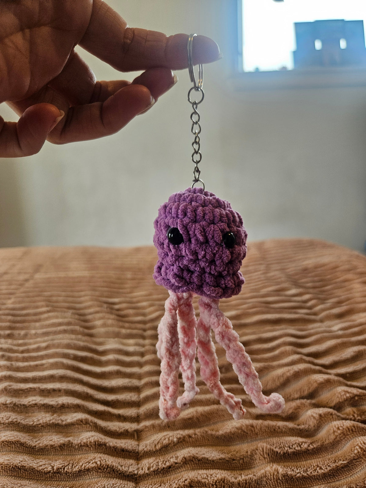 Jellyfish Keychain